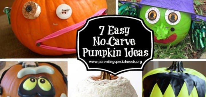 7 Easy No-Carve Pumpkin Decorating Ideas - Parenting Special Needs Magazine