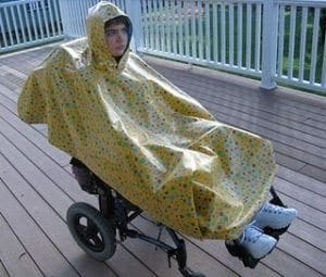 Wheelchair Rain Poncho 2