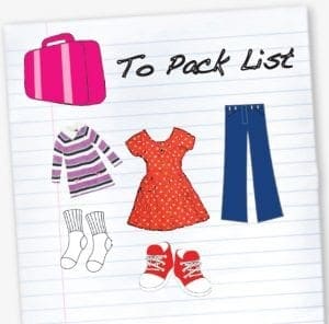 to-pack-list