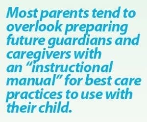 Building a Resource Manual for Future Caregivers - Parenting Special ...